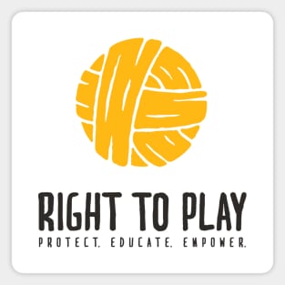 Right To Play Children's Charity Magnet